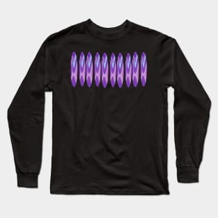 Purple eggs Long Sleeve T-Shirt